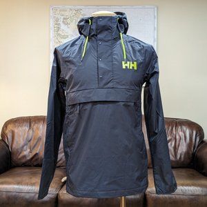 HELLY HANSEN | Loke Packable Waterproof Anorak Jacket | Graphite Blue